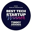 Best Tech Startup Winner, 2020 North American Timmy Awards